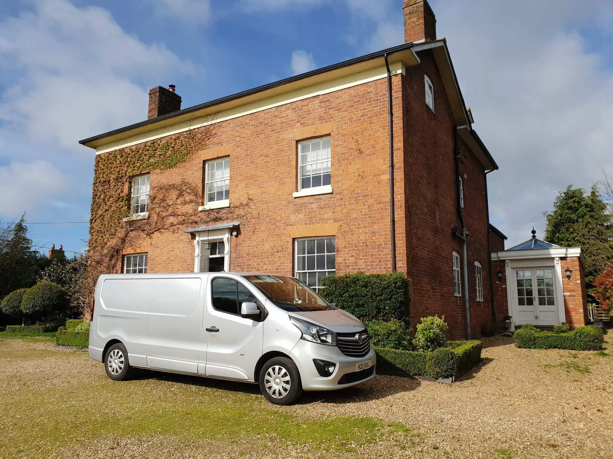 Carpet cleaning client property