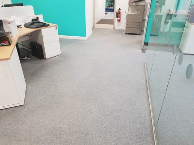 Commercial cleaning example
