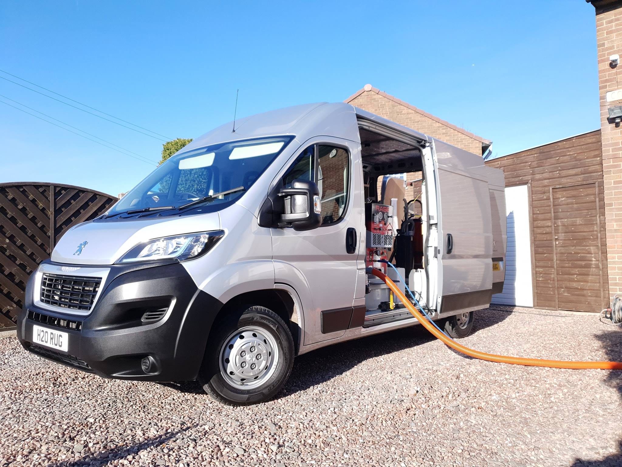 Carpet Cleaning Van and truckmount