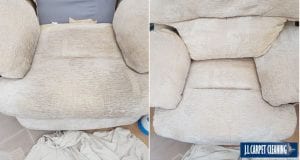Upholstery Cleaning Example