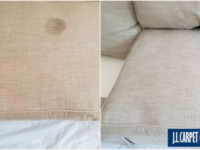 Upholstery Cleaning Example