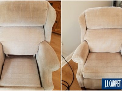 Upholstery Cleaning Example