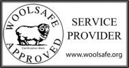 woolsafe service provider logo rectangle Woolsafe logo