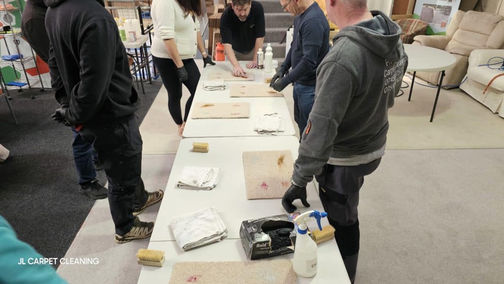 stain removal training